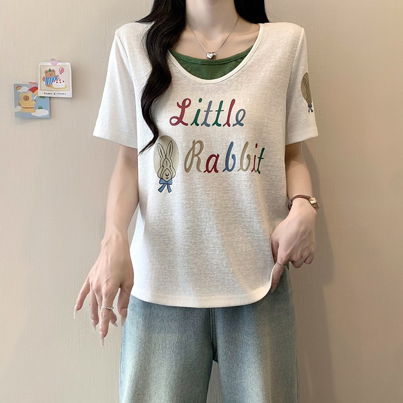 plus-size-summer-2026-short-sleeve-letter-print-color-block-slimming-t-shirt_1